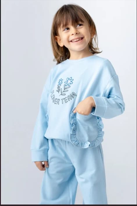 NAKIŞ DETAYLI SWEATSHIRT
