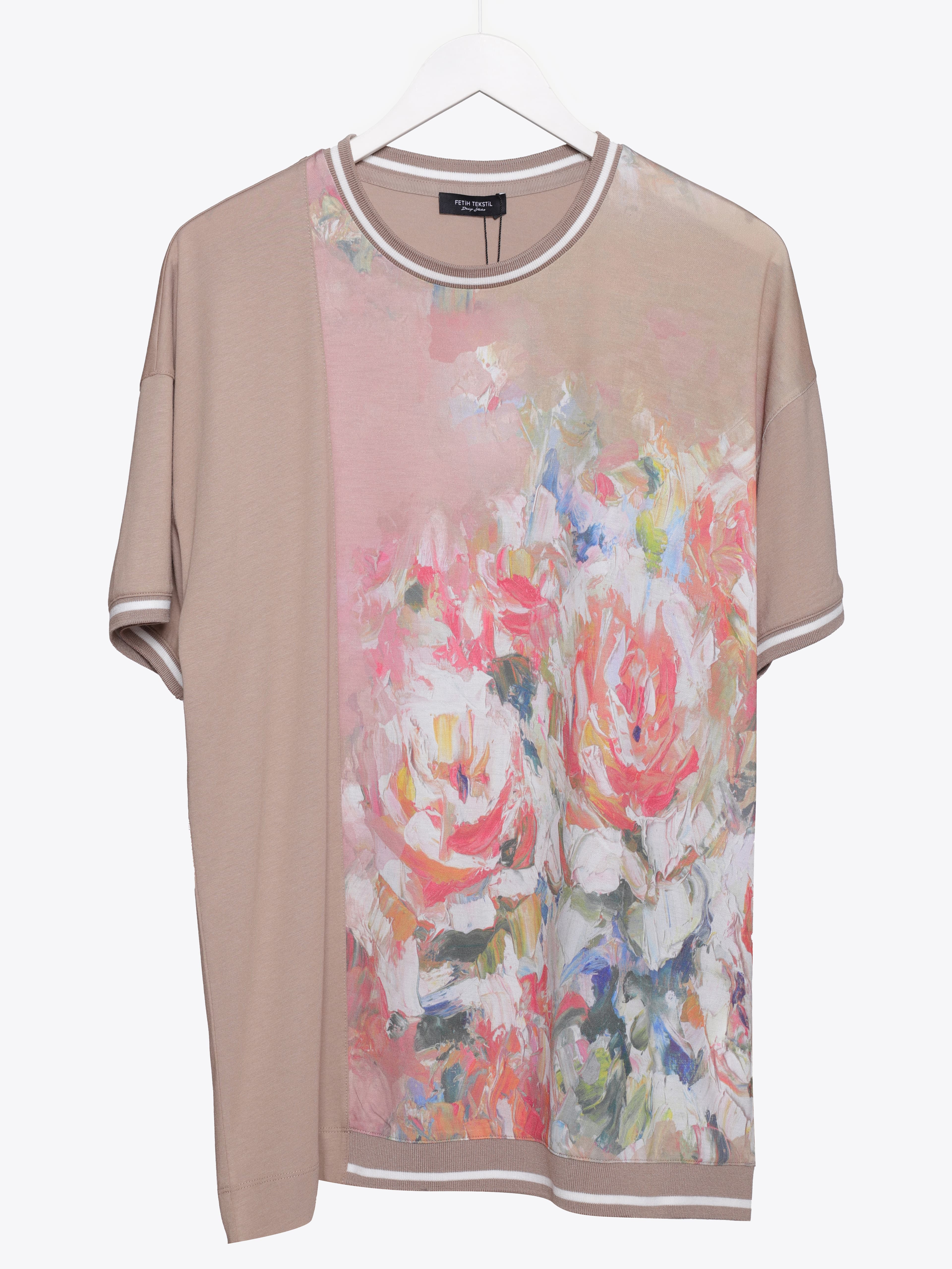 PANEL PRINTED T-SHIRT