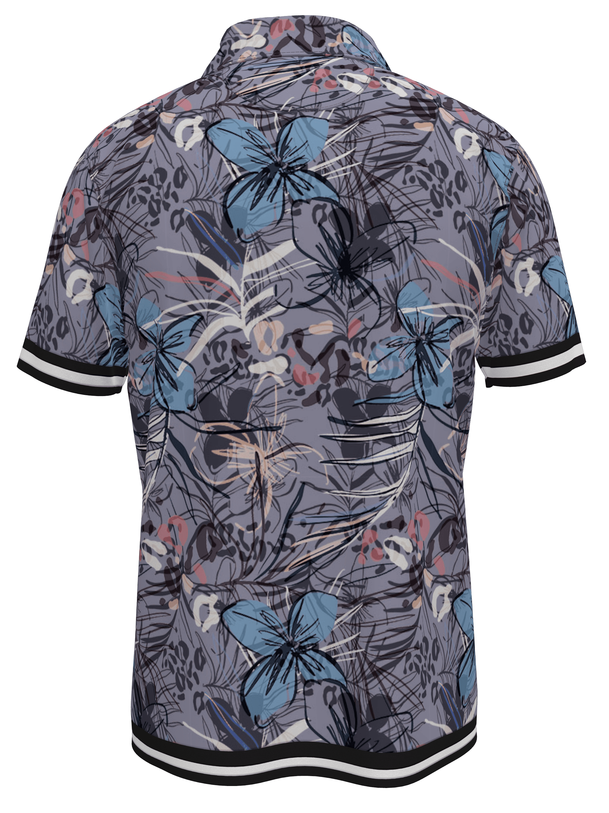 FLORAL PRINT REVERE SHIRT 4