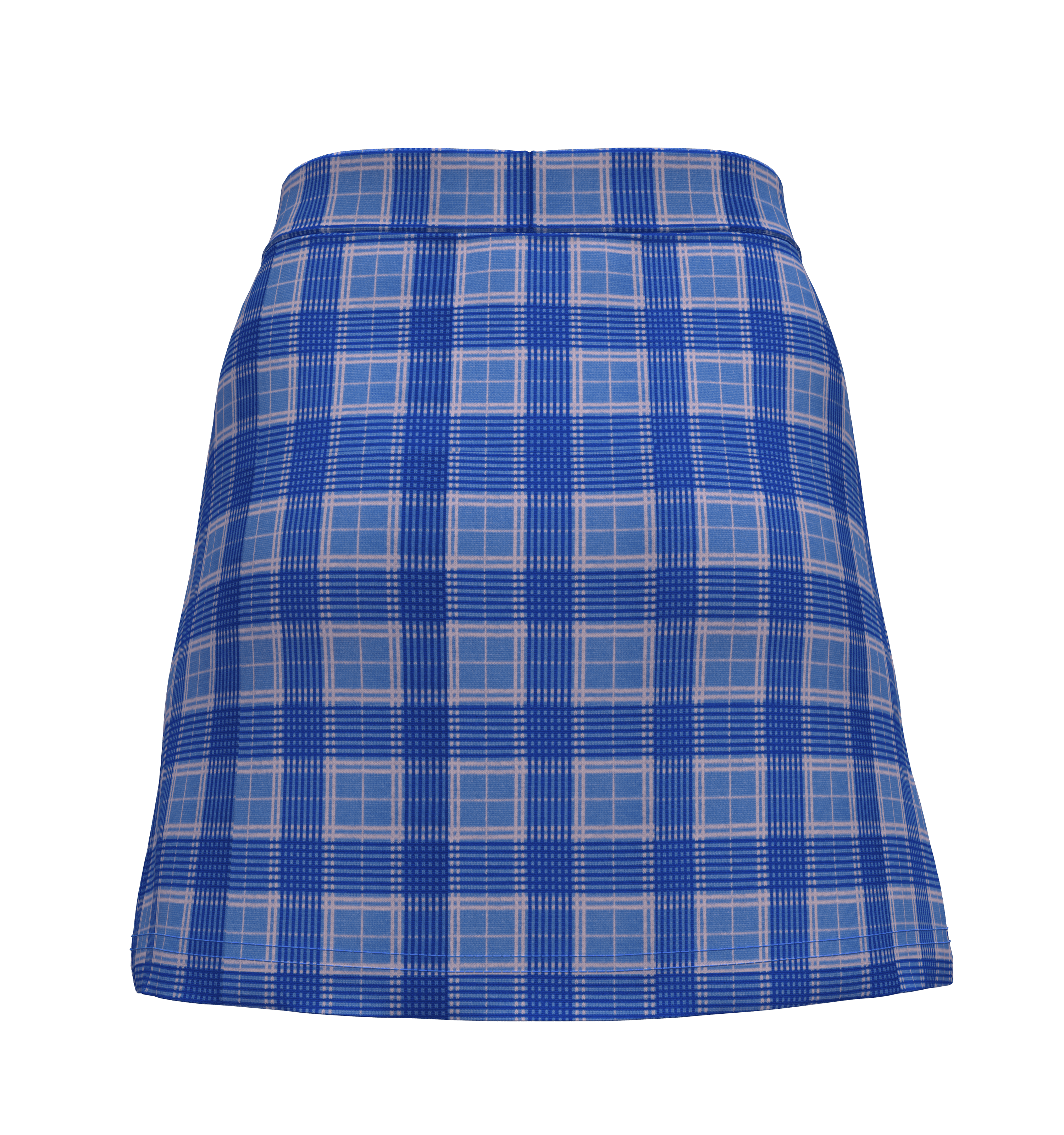 PLAID SKIRT 5